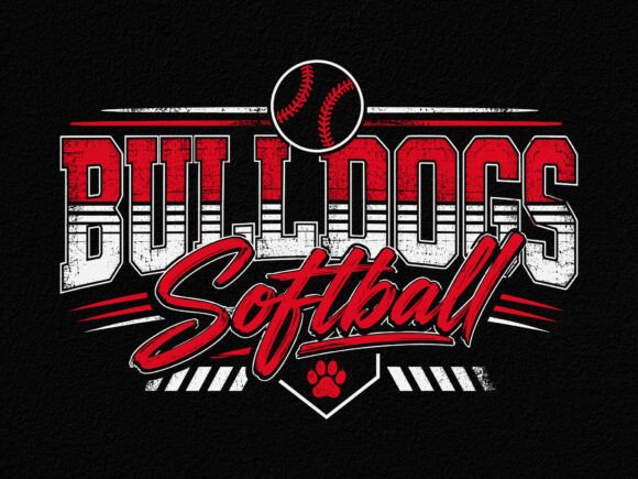 Download Bulldogs Softball Team PNG SVG Clipart - Softball team png Collection