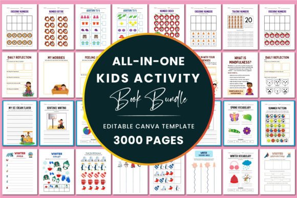 Download All-in-One Kids Activity Book Bundle - Premium Bundle