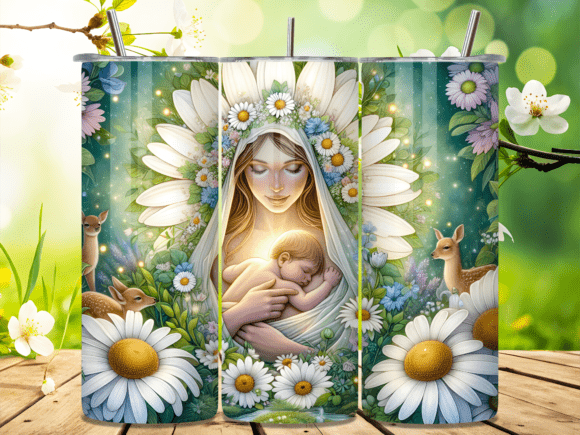 Download Divine Mother and Child 20oz Tumbler - Divine mother Collection