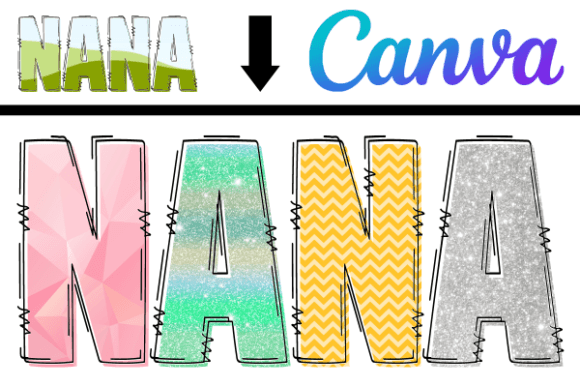Download Nana Doodle Canva Frame Template - Doodle canva frame Collection
